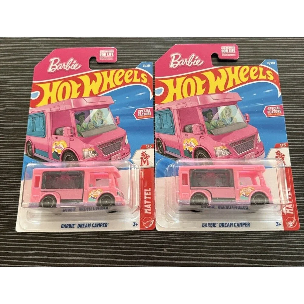 2025 Hot Wheels~Barbie Dream Camper~pink~Lot Of 2